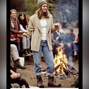 Chaps X Ralph Lauren cardigan sweater Yellowstone southwestern tribal pendleton